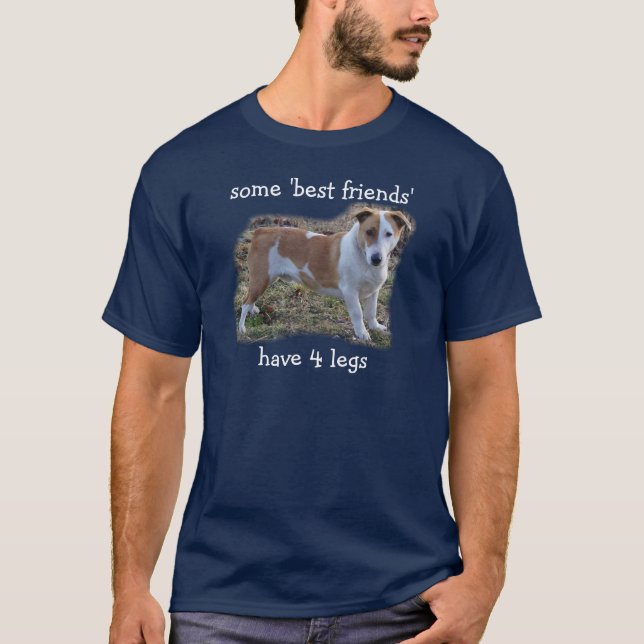 Camiseta A T-camisa do Corgi personaliza {homem ou a (Frente)
