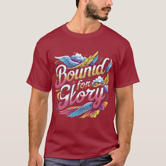 Camiseta A t-shirt "Bound for Glory" (Frente)