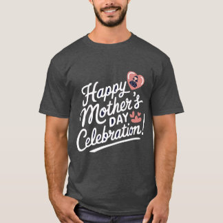 Camiseta A t-shirt da ilustração do dia da mãe