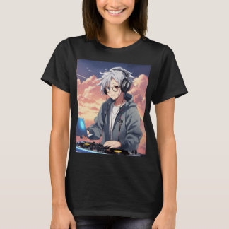 Camiseta A t-shirt DJ em apresenta normalmente um elegante