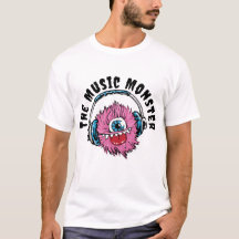 A t-shirt do Monstro da Música