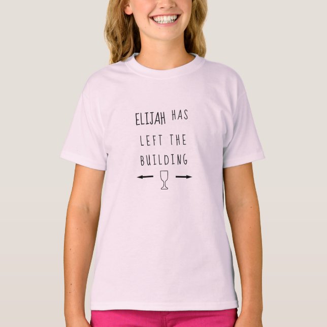 Camiseta A T-Shirt Elijah, das garotas de Passe (Frente)