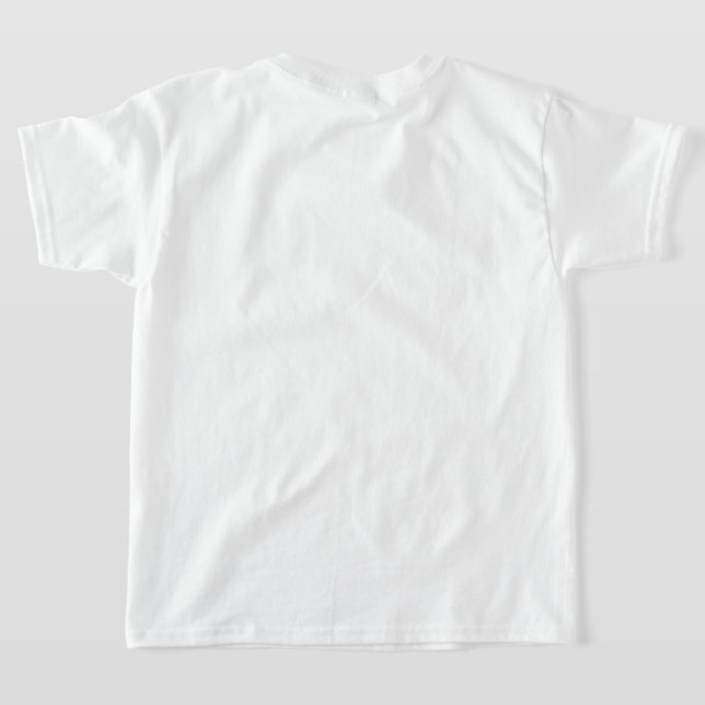 Camiseta A T -Shirt for a boy with lettering (Postura das costas)