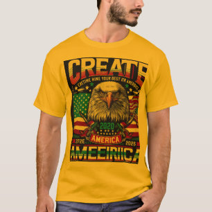 Camiseta A T-Shirt mais quente estimula todo mundo na Améri