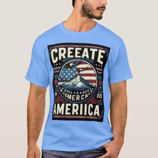 Camiseta A T-Shirt mais quente estimula todo mundo na Améri