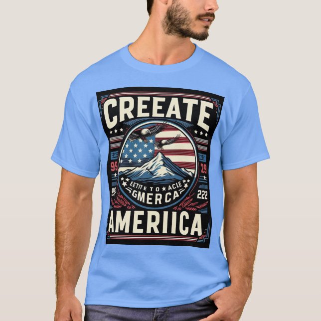 Camiseta A T-Shirt mais quente estimula todo mundo na Améri (Frente)
