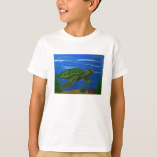 Camiseta A tartaruga caçoa o t-shirt