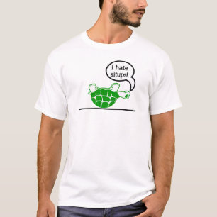 Camiseta A tartaruga deia o Situps