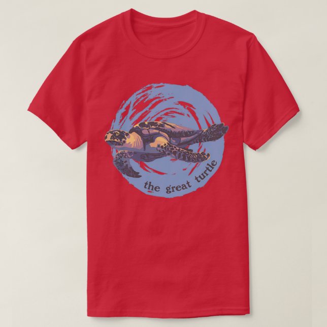 Camiseta A Tartaruga do Excelente (Frente do Design)