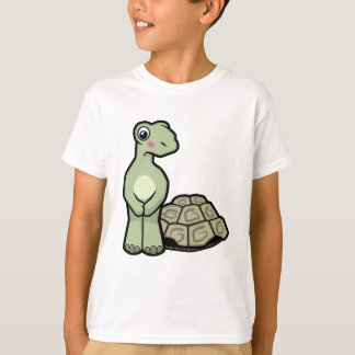 Camiseta A tartaruga engraçada de SHELL-menos caçoa o