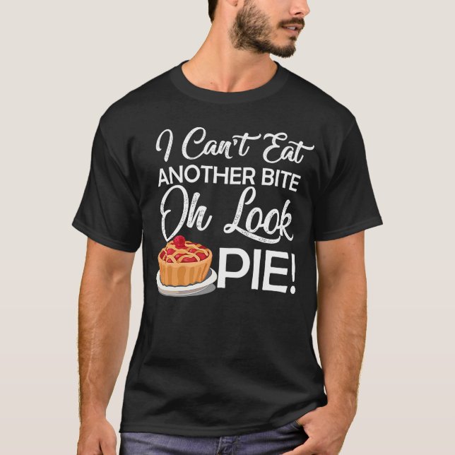 Camiseta A tarte de abóbora morde graças a homens (Frente)