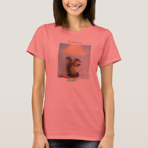 Camiseta a taxidermia é assustador