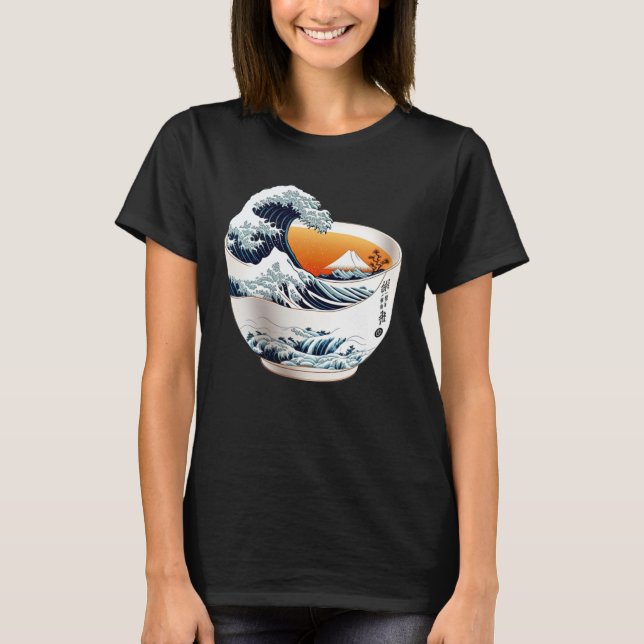 Camiseta A Tea that Takes You to Japan Okinawa Kanagawa Tea (Frente)