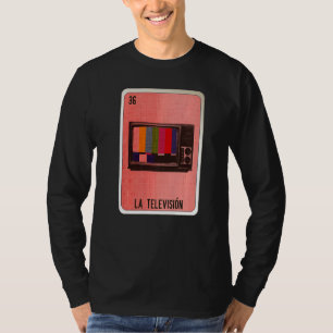 Camiseta A Televisão Gíria Mexicana Loteria Cartelas de Bin