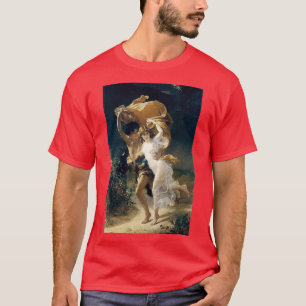 Camiseta A Tempestade de Pierre Auguste Cot Renaissance Art