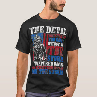 Camiseta A Tempestade Do Deserto, Veterano, Consegue Resist