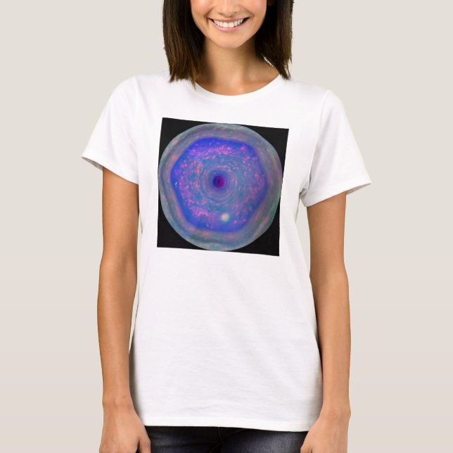 Camiseta A Tempestade Hexágono de Saturno (Frente)