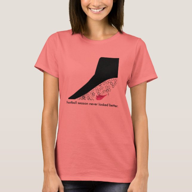 Camiseta A temporada de futebol nunca ficou melhor. (Frente)