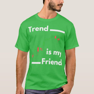 Camiseta A tendência é minha amiga branca