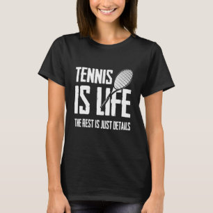 Camiseta A tênis É A Vida O Resto É Apenas Detalhes Tênis