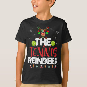 Camiseta A Tênis Reindeer Natal Família Pajama Matchi