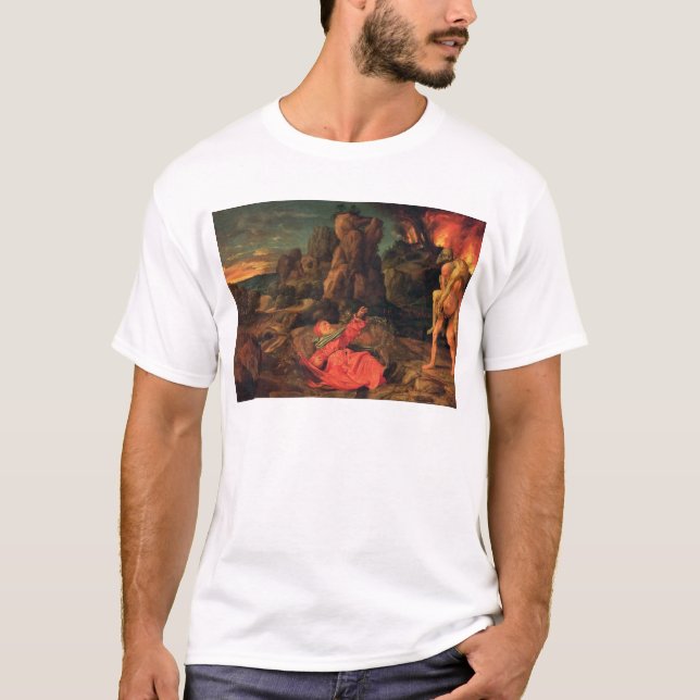 Camiseta A tentação de St Anthony, c.1530 (Frente)