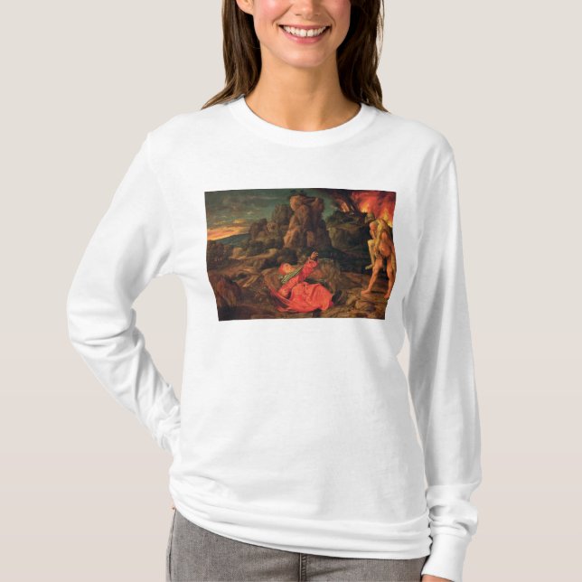 Camiseta A tentação de St Anthony, c.1530 (Frente)