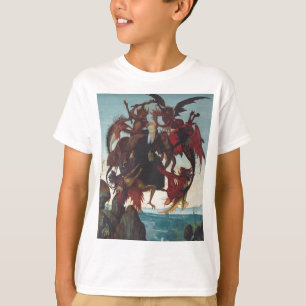 Camiseta A tentação do Santo Anthony por Michelangelo