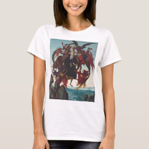 Camiseta A tentação do Santo Anthony por Michelangelo