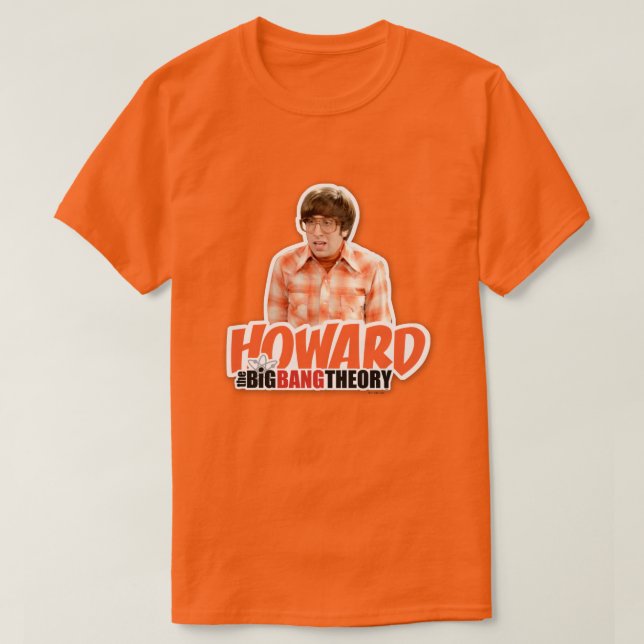 Camiseta A Teoria do Big Bang | Howard (Frente do Design)