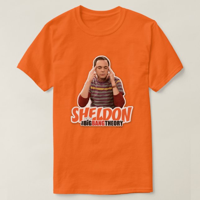Camiseta A Teoria do Big Bang | Sheldon (Frente do Design)