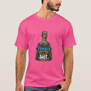 Camiseta A tequila-leopardo pode não ser a resposta, mas va