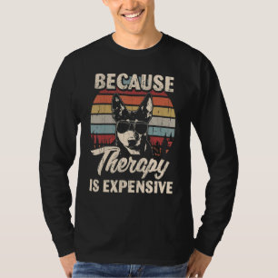 Camiseta A Terapêutica Australiana Com Cães Kelpie É Um Ret