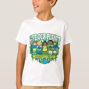 Camiseta A terra caçoa Pensilvânia