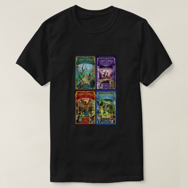 Camiseta A Terra Das Histórias Feitas (Frente do Design)