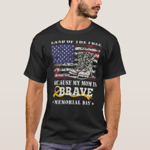 Camiseta A Terra Do Livre Que Minha Mãe É Corajosa Dia De M