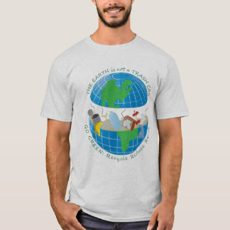 Camiseta A terra dos homens não é um t-shirt do balde do