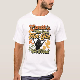 Camiseta A Terra é a Única Garota que Precisamos