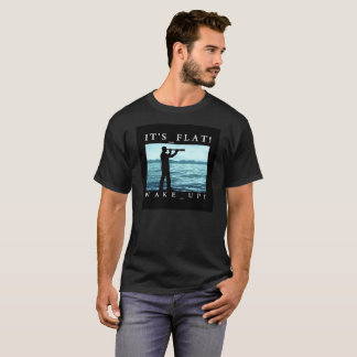 Camiseta A terra é lisa - acorde