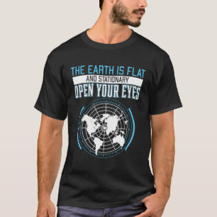 Camiseta A Terra É Uma Ideia De Idiota Para Uma Terra Plana
