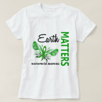 A terra importa consciência ambiental da borboleta