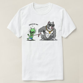 Camiseta A Terra Não é Segura