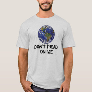 Camiseta A terra não pisa em mim o t-shirt