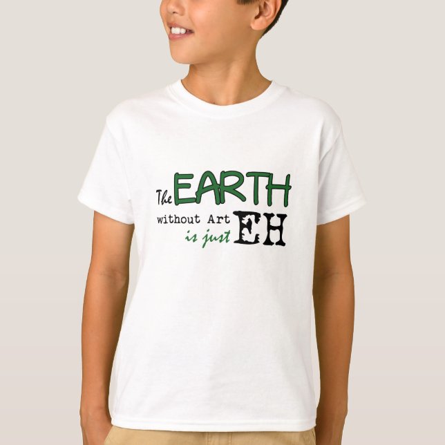 Camiseta A Terra Sem Arte (Frente)