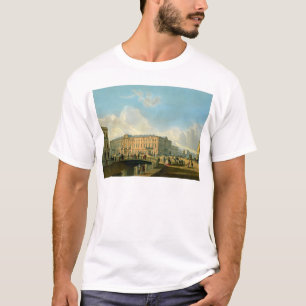 Camiseta A terraplenagem de Moyka e a ponte da polícia