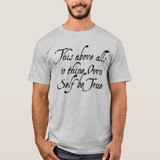 Camiseta A Thine possua o auto seja verdadeiro