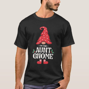 Camiseta A Tia Gnome Funny Family Matching Group
