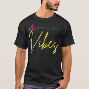 Camiseta A tia rica vibra moda diária feminina E