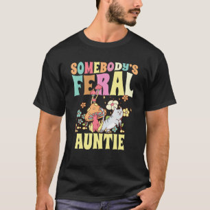 Camiseta A Tia Selvagem Super da Alguma Pessoa Cogumelo Gro