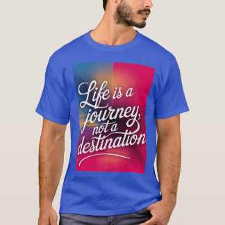 Camiseta A tipografia motivacional T-Shirt